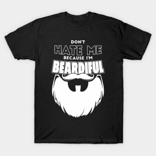 Beard and moustache funny T-Shirt